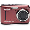 Kodak PIXPRO Friendly Zoom FZ43-BK 16MP Digital Camera with 4X Optical Zoom and 2.7" LCD Screen (Black) - Red