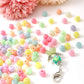 ToBeIT Color Beads Acrylic Round Beads Pastel Round Bead for DIY Necklace, Bracelet, Earring Jewelry Making (8mm-770pcs)