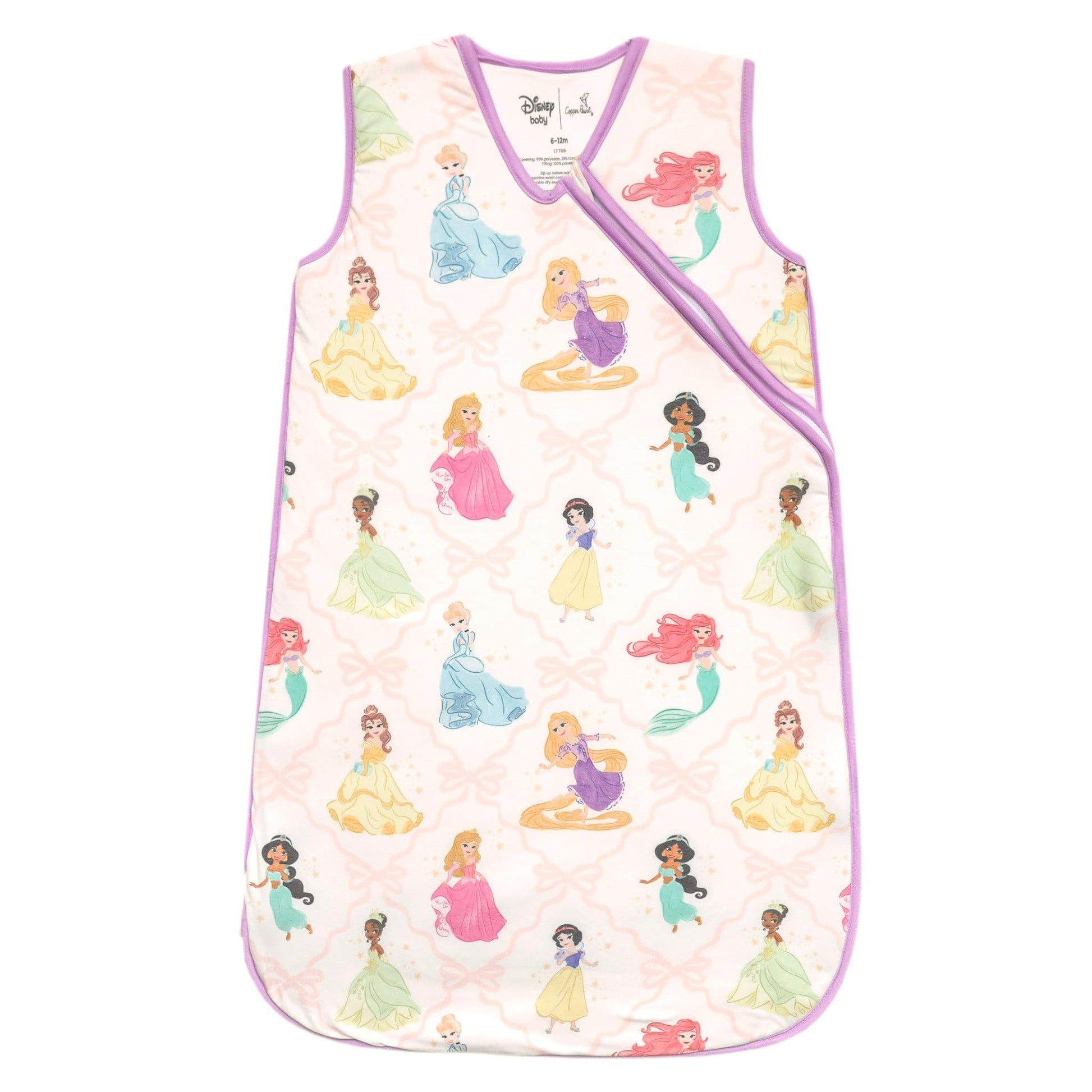 Buy now Copper Pearl Premium 3-Layer Knit Sleep Bag 1.0 TOG Disney Princess at indiglob india