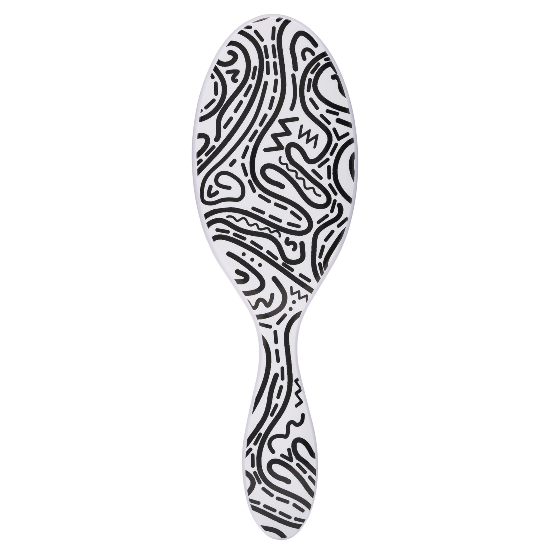 Buy now Wet Brush Original Detangler Hair Brush, Color Wash, Watermark, Ultra-Soft IntelliFlex Bristles - Detangling Hairbrush Glides Through Tangles For Wet, Dry & Damaged Hair, Women & Men 1 Count (Pack of 1) Hipster Doodle at indiglob india