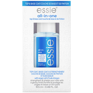 Buy now essie All-In-One Base Coat + Top Coat + Strengthener Nail Polish, 0.46 Ounces (Packaging May Vary) at indiglob india
