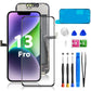 Buy now for iPhone 11 Screen Replacement 6.1 3D Touch Screen LCD Display Digitizer for A2111, A2223, A2221 Cell Phone Repair Kits+ Waterproof Frame Adhesive Sticker+Screen Tempered Protector+Face ID for iphone 13pro at indiglob india