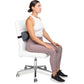 OPTP The Original McKenzie D-Section Lumbar Roll – USA-Made Low Back Lumbar Support Pillow for Office, Back Pillow for Car and Travel. The Preferred Lumbar Pillow of Physical Therapists.