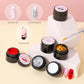 Makartt Gel Paint for Nail Art Set: 6 Colors No Wipe Solid Gel Polish for DIY Design at Home, Soak Off UV LED Manicure, Silver White Black Red Gold Nude