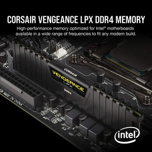 Corsair Vengeance LPX DDR4 RAM 16GB (2x8GB) 3200MHz CL16-18-18-36 1.35V Intel AMD Desktop Computer Memory - Black (CMK16GX4M2B3200C16)