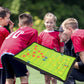 Magnetic Soccer Coaching Board, Football Coaching Board Coaches Clipboard Tactical with 26 Magnets, Dry Erase Marker, Eraser, Foldable and Portable Soccer Tactics Board