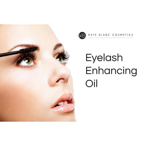 Kate Blanc Cosmetics Castor Oil Organic for Hair, Lashes, Face (2oz), 100% Pure, Cold Pressed, Hexane Free. Eyelash Serum for Thicker-Looking Eyelashes & Eyebrows