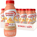 Buy now Premier Protein Shake, Peaches & Cream, 30g Protein, No Added Sugar, 24 Vitamins & Minerals to Support Immune Health, 11.5 fl oz, 12 Pack (Packaging May Vary) at indiglob india