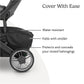 Buy now UPPAbaby Basket Cover for Cruz V2 and V3 Strollers - Protects and Conceals Belongings - Easy Attachment and Access - Water-Resistant Material at indiglob india