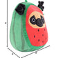 Buy now Squishmallow Original 8 Inch Prince The Watermelon Pug Dog - Official Jazwares Plush - Soft, Cuddly Collectible Puppy Fruit Stuffed Animal Toy - 2026 Limited Edition - Gift for Boys, Girls, & Kids at indiglob india