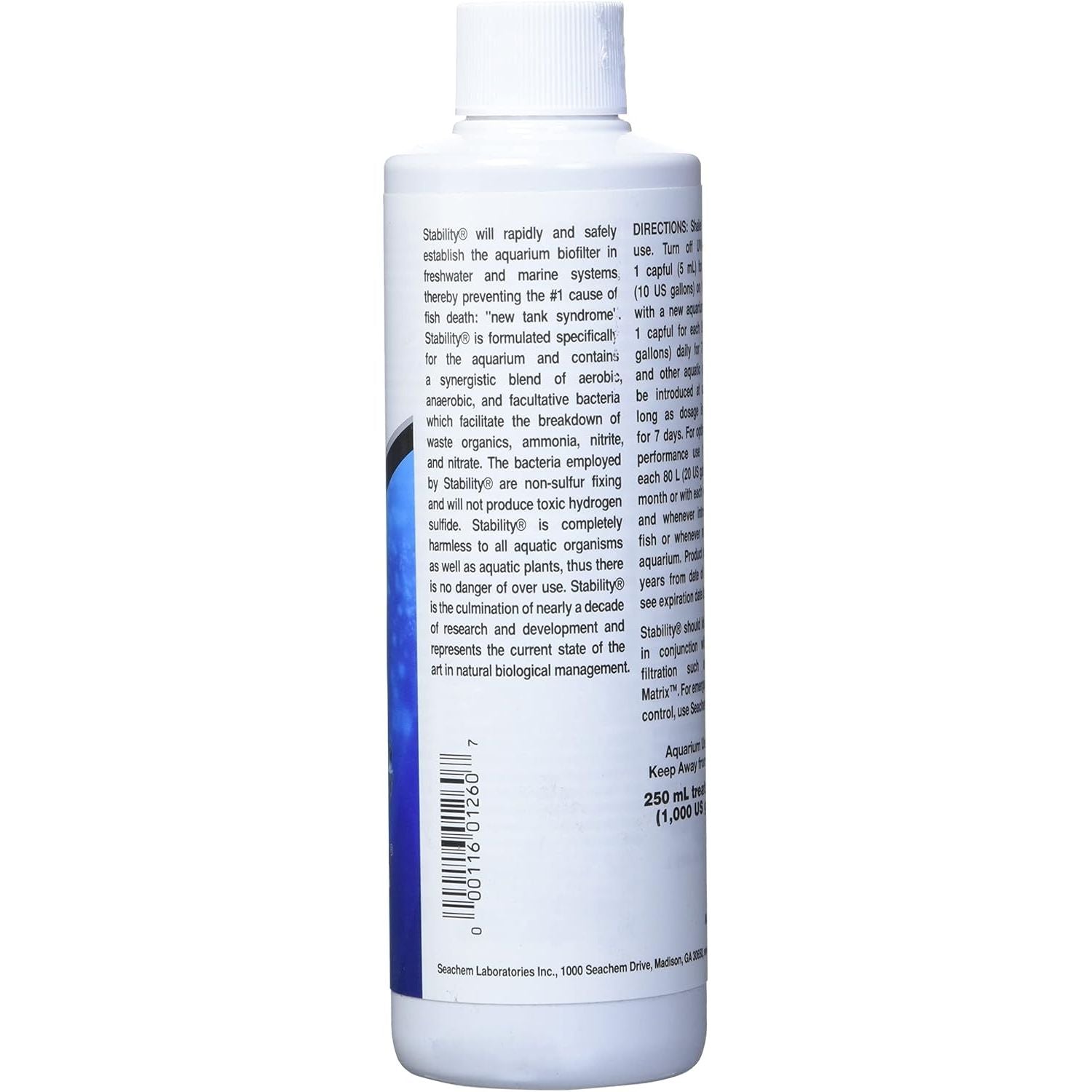 Buy now Seachem Stability - For Freshwater and Marine Aquariums 250ml at indiglob india