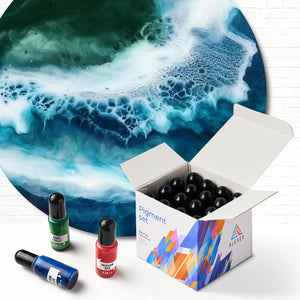 ALEXES Liquid Dye for Candle Making – Epoxy Resin Dye - Colorant Drops - 16 Candle Liquid Colors for Wax – Epoxy Colorant – 16 Colors Set - Premium Colors for Wax