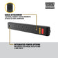 Buy now DEWALT Magnetic Power Strip with 6 Power Outlets, DEWALT Workshop Storage System Compatible (DWST82693) at indiglob india