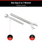 Buy now RIDGID 27023 Model 2002 One Stop 2-in-1 Wrench for Angle Stops, Straight Stops, and Compression Couplings at indiglob india