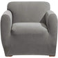 SureFit Stretch Morgan - Wing Chair Slipcover - Gray (SF45358)