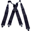 Hold Up Suspenders for Men - Hidden Men's Suspenders - Undergarment Comfort & Convenience - Airport Friendly - Black 2" Xl