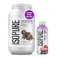 Buy now Isopure Zero Carb 100% Pure Whey Isolate Protein Powder, Lactose Free, Gluten Free, with Vitamins, Creamy Vanilla, 25g Protein Per Serving, 1 Lb, 15 Servings (Packaging May Vary) Dutch Chocolate 3 Pound & Protein Water (Bundle) at indiglob india