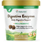 NaturVet – Digestive Enzymes for Dogs - Plus Probiotics & Prebiotics | Helps Support Diet Change & A Healthy Digestive Tract | for Dogs & Cats | 4 oz Powder