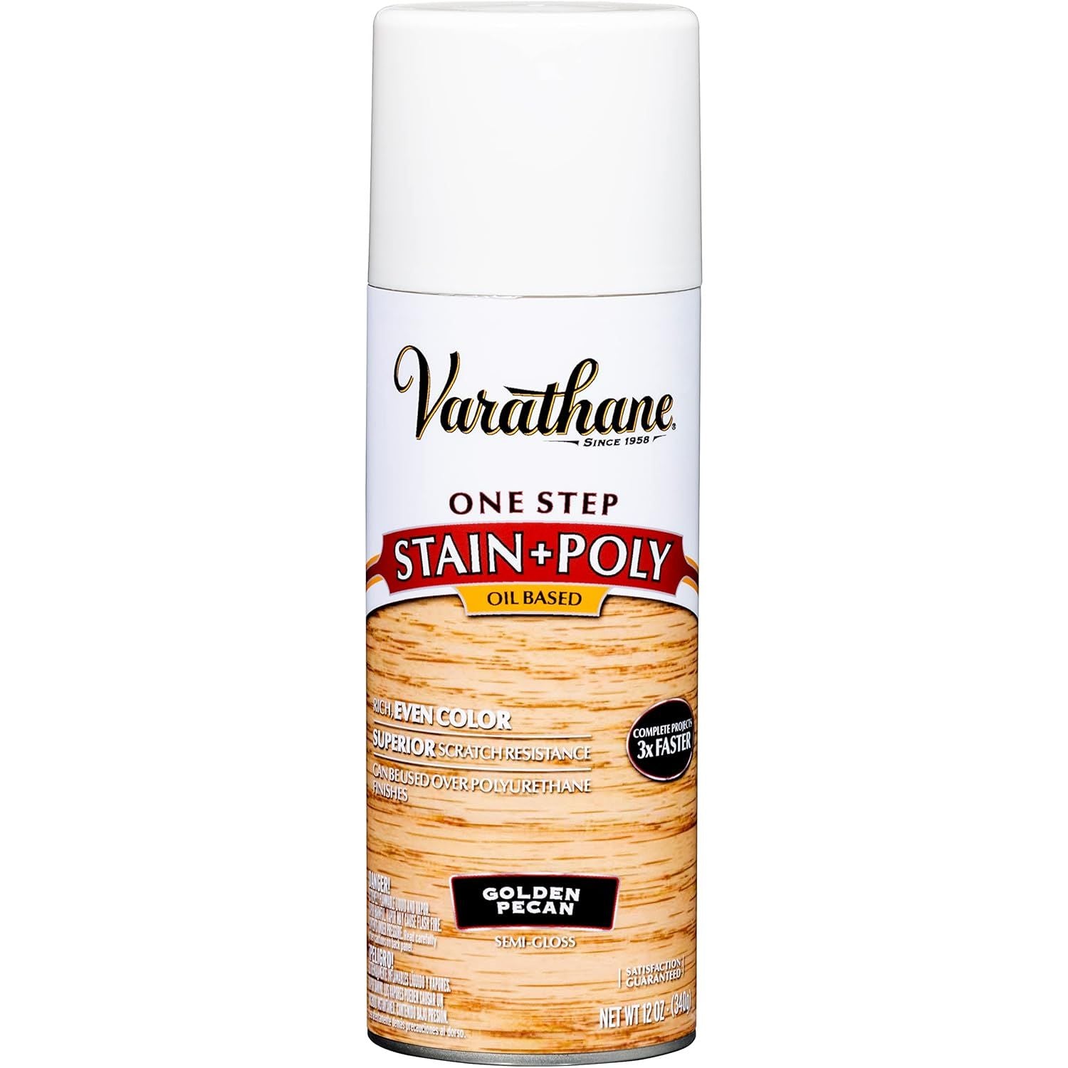 Buy now Varathane 225250H Oil-Based One Step Stain + Poly, Quart, Dark Walnut 12 Ounce Spray (Pack of 1) Golden Pecan at indiglob india
