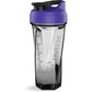 HELIMIX 2.0 Vortex Blender Shaker Bottle Holds upto 28oz | No Blending Ball or Whisk | USA Made | Portable Pre Workout Whey Protein Drink Shaker Cup | Mixes Cocktails Smoothies Shakes | Top Rack Safe