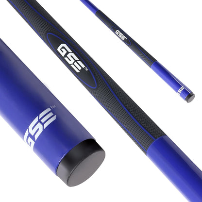 GSE Games & Sports Expert 58" 2-Piece Fiberglass Graphite Composite Billiard Pool Cue Sticks (Several Colors Available, Weight from 18oz, 19oz, 20oz, 21oz)