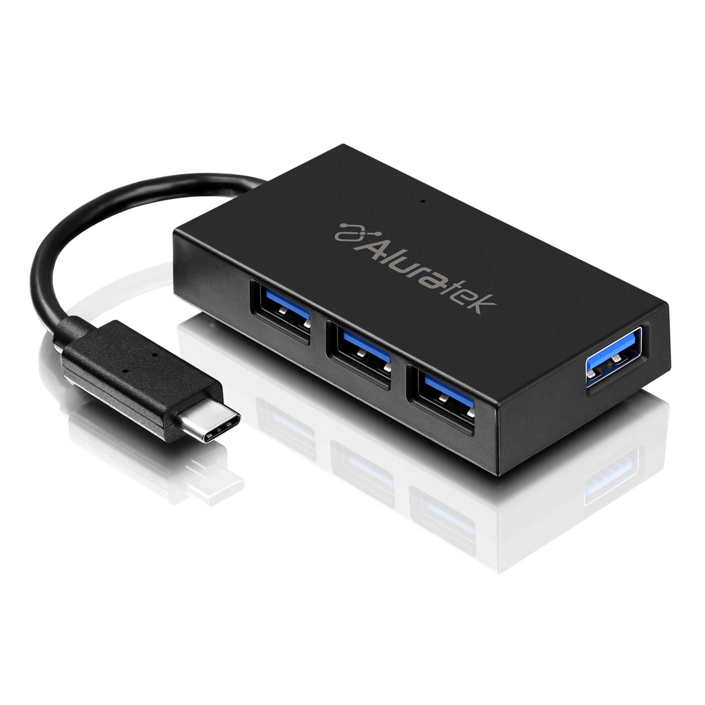 Buy now Aluratek 4-Port USB 3.1 Type-C Hub - AUHC0304F at indiglob india