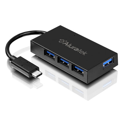 Buy now Aluratek 4-Port USB 3.1 Type-C Hub - AUHC0304F at indiglob india
