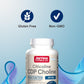Jarrow Formulas Citicoline CDP Choline 250 MG, CDP Choline Supplement Supports Brain Health, Performance and Memory, 120 Capsules, Up to a 120 Day Supply