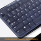 Universal Clear Waterproof Anti-Dust Silicone Keyboard Protector Cover Skin for Standard Size PC Computer Desktop Keyboards (Size: 17.52" x 5.51")