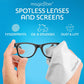MagicFiber Microfiber Cleaning Cloth, 6 Pack - Premium Cloth for Glasses, Lens, Screens & More