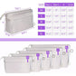 HyFanStr Purse Organizer Insert with Zipped Top for Tote Bag, Handbag Shaper with 13 Pockets