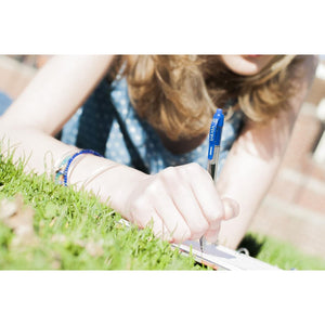 Zebra Pen Sarasa Dry X20 Retractable Gel Pen, Fine Point, 0.5mm, Blue Ink, 12-Pack (46720)