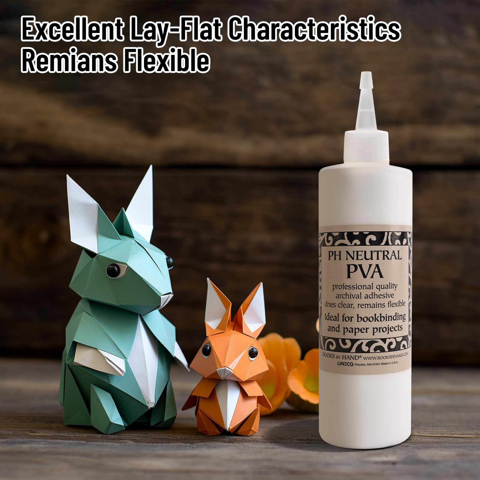 Buy now Books By Hand, PH Neutral PVA Adhesive, Archival Quality and Acid-Free, Dries Clear - 8 Ounce at indiglob india
