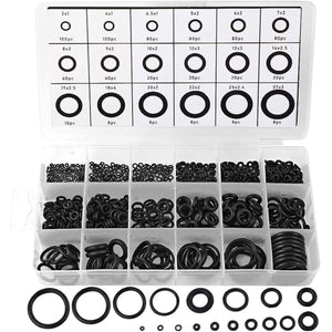 HongWay 770pcs Rubber O Ring Assortment Kits 18 Sizes Sealing NBR Gasket Washers for Car Auto Vehicle Repair, Professional Plumbing, Air or Gas Connections
