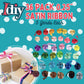 Buy now Satin Ribbon 36 Pack (1/4", 5 Yards Each) No Wire, DIY Arts & Crafts, Gift Wrapping Baskets, Wedding Decor, Sewing Projects, Party Favor Embellishment, Hair Bows, Floral, Baby Showers, Holiday Wreath at indiglob india