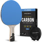 PRO SPIN Ping Pong Paddles - Professional Level Table Tennis Rackets with Carbon Fiber for Superior Control | 7-Ply Blade, Premium Rubber, 2.0mm Sponge | Includes Protector Case