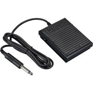 Yamaha Compact Switch, Universally Compatible, 5-Foot Cable, 0.25-Inch Plug, Black FC5
