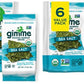 Buy now Gimme Seaweed Organic Premium Roasted Seaweed Snacks, Sea Salt, 6 Count, Keto, Vegan, Gluten-Free, Great Source of Omega3s and Iodine, Healthy On-The-Go Snack for Kids and Adults 6 Count (Pack of 2) #1 Sea Salt at indiglob india