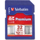 Verbatim 96171 4GB Premium SDHC Memory Card, UHS-I U1 Class 10, Blue