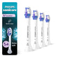 Philips Sonicare Genuine Sensitive Replacement Toothbrush Heads for Sensitive Teeth, 3 Brush Heads, White, HX6053/64