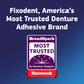 Fixodent Complete Original Denture Adhesive Cream, 2.4 oz, Pack of 2