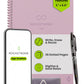 Buy now Rocketbook Core Reusable Spiral Notebook, Letter Size 8.5x11, Black - Dotted Pages, App-Connected, Erasable, Durable Cover, Ideal for School, Work, and Creative Projects Premium Executive Pink at indiglob india