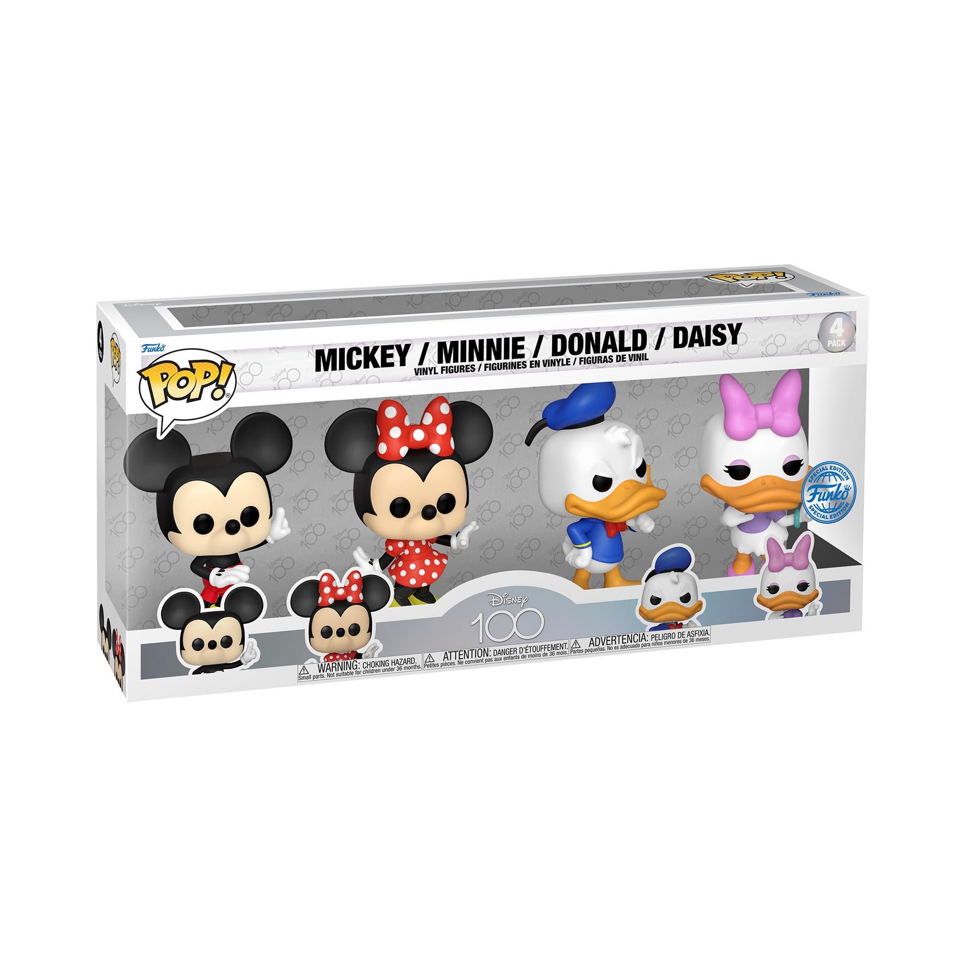 Buy now Funko Pop! Disney: Disney Classics 4PK - Daisy Duck - Vinyl Collectible Figure - Gift Idea - Official Merchandise - Toy for Children and Adults - Movies Fans - Model Figure for Collectors at indiglob india