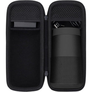 co2CREA Hard Case Replacement for Bose SoundLink Revolve Series II Portable Bluetooth Speaker, Black Case