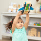Buy now Melissa & Doug Wooden Airplane Play Set with 4 Play Figures and 4 Suitcases at indiglob india