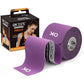 OK TAPE Kinesiology Tape 10 inches Precut, 20 Strips, Cotton Elastic Athletic Tape Latex Free, 2in x 16ft, Black