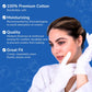 Cotton Gloves - for Beauty, Dry Hands, Eczema, Dermatitis and Psoriasis (Large, 3 Pairs)