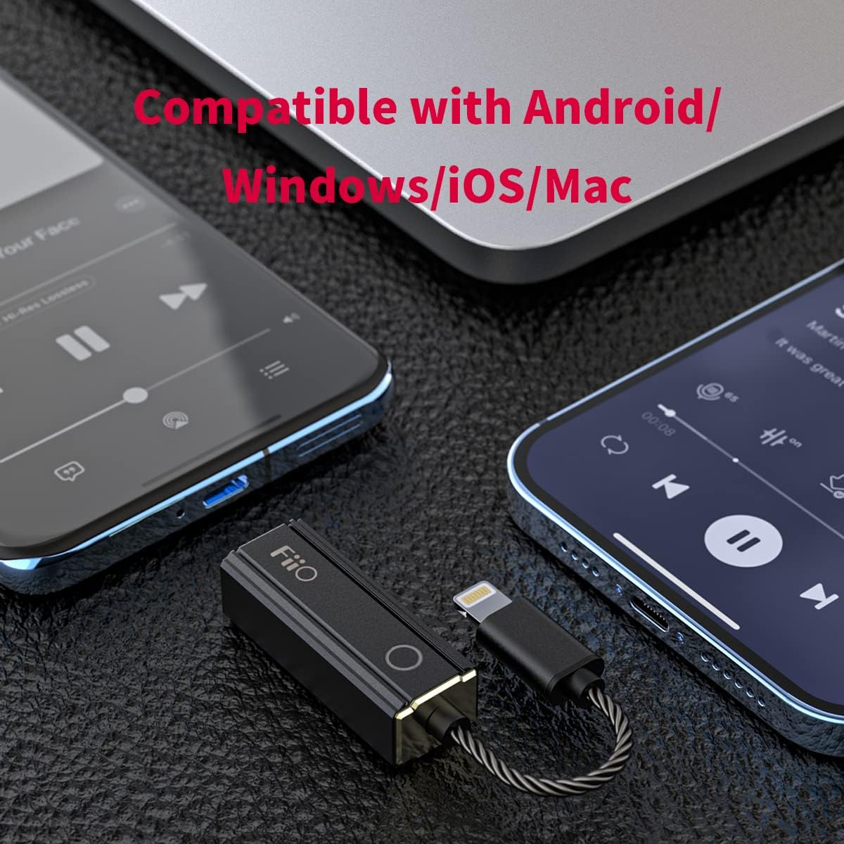 Buy now FiiO JadeAudio KA2 4.4mm Balanced Headphone Amps USB DAC DSD256 32bit/384kHz PCM for Android/iOS/Windows/Mac (USB Type C) at indiglob india