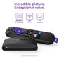 Roku Express 4K+ | Roku Streaming Device 4K/HDR with Voice Remote, Free & Live TV