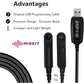 MIRKIT Original Baofeng USB Programming Cable for Baofeng UV-9R BF-9700 A-58 UV-XR UV-5S GT-3WP Plus Handheld ham Radio transceiver Portable Ham Handheld CB Radio USA Warranty